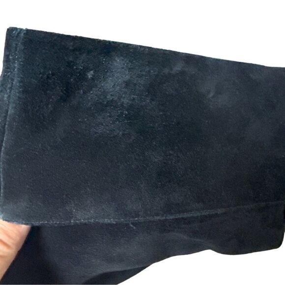 Nine West Womens Black Suede Mid Calf Boots Size 8.5 - Picture 6 of 14